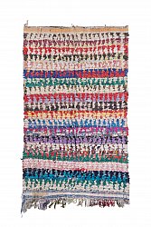 Marokkaanse Berber tapijt Boucherouite 220 x 135 cm