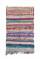 Marokkaanse Berber tapijt Boucherouite 220 x 135 cm