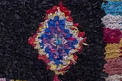 Marokkaanse Berber tapijt Boucherouite 230 x 130 cm