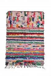 Marokkaanse Berber tapijt Boucherouite 210 x 145 cm