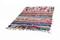 Marokkaanse Berber tapijt Boucherouite 210 x 145 cm