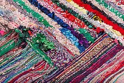 Marokkaanse Berber tapijt Boucherouite 210 x 145 cm