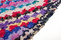 Marokkaanse Berber tapijt Boucherouite 270 x 145 cm