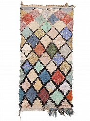 Marokkaanse Berber tapijt Boucherouite 175 x 90 cm