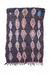 Marokkaanse Berber tapijt Boucherouite 260 x 145 cm
