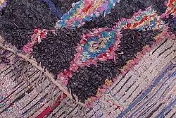 Marokkaanse Berber tapijt Boucherouite 260 x 145 cm