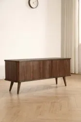 TV-meubel - Vento - 120 cm (okkernoot)