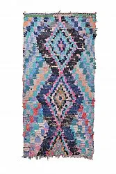 Marokkaanse Berber tapijt Boucherouite 235 x 115 cm