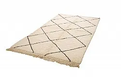 Kelim Marokkaanse Berber tapijt Beni Ouarain 155 x 275 cm