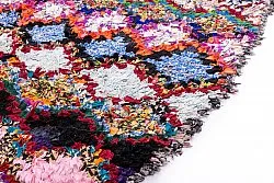 Marokkaanse Berber tapijt Boucherouite 220 x 130 cm