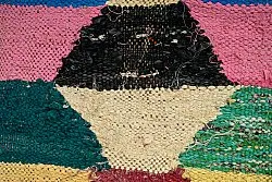 Marokkaanse Berber tapijt Boucherouite 145 x 275 cm