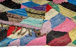 Marokkaanse Berber tapijt Boucherouite 145 x 275 cm