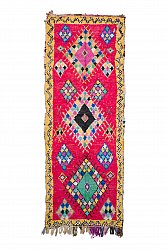 Marokkaanse Berber tapijt Boucherouite 335 x 125 cm