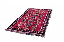 Marokkaanse Berber tapijt Boucherouite 255 x 145 cm