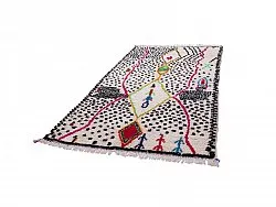 Kelim Marokkaanse Berber tapijt Azilal 250 x 140 cm