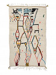 Kelim Marokkaanse Berber tapijt Azilal 240 x 150 cm