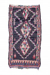 Marokkaanse Berber tapijt Boucherouite 240 x 130 cm