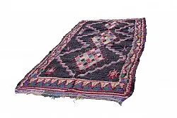 Marokkaanse Berber tapijt Boucherouite 240 x 130 cm