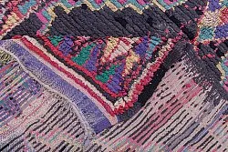 Marokkaanse Berber tapijt Boucherouite 240 x 130 cm