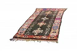 Marokkaanse Berber tapijt Boucherouite 205 x 95 cm