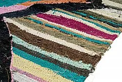 Marokkaanse Berber tapijt Boucherouite 135 x 265 cm