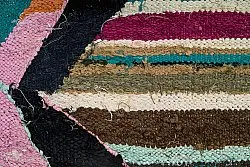 Marokkaanse Berber tapijt Boucherouite 135 x 265 cm