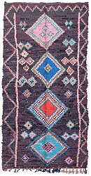 Marokkaanse Berber tapijt Boucherouite 305 x 145 cm