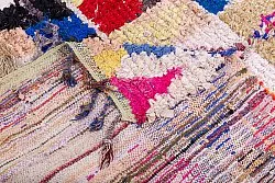 Marokkaanse Berber tapijt Boucherouite 245 x 135 cm