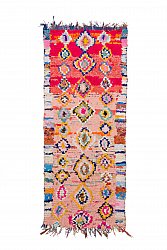 Marokkaanse Berber tapijt Boucherouite 235 x 95 cm