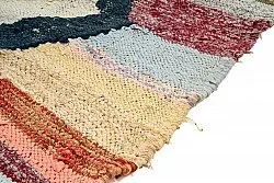 Marokkaanse Berber tapijt Boucherouite 135 x 215 cm