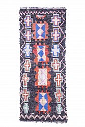Marokkaanse Berber tapijt Boucherouite 275 x 105 cm