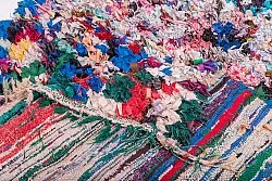 Marokkaanse Berber tapijt Boucherouite 220 x 140 cm