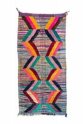 Marokkaanse Berber tapijt Boucherouite 150 x 325 cm