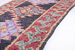 Marokkaanse Berber tapijt Boucherouite 285 x 125 cm