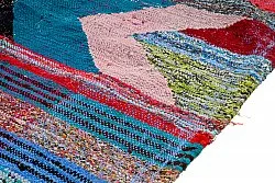 Marokkaanse Berber tapijt Boucherouite 135 x 270 cm