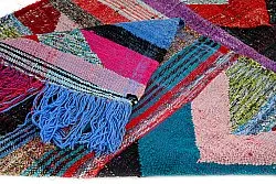 Marokkaanse Berber tapijt Boucherouite 135 x 270 cm