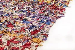 Marokkaanse Berber tapijt Boucherouite 205 x 140 cm