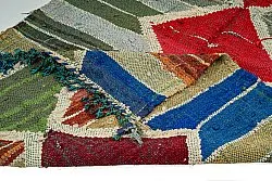 Marokkaanse Berber tapijt Boucherouite 120 x 280 cm