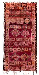 Kelim Marokkaanse Berber tapijt Azilal 370 x 190 cm