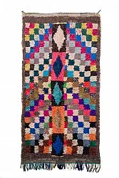 Marokkaanse Berber tapijt Boucherouite 270 x 145 cm