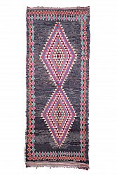 Marokkaanse Berber tapijt Boucherouite 335 x 130 cm