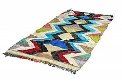 Marokkaanse Berber tapijt Boucherouite 125 x 250 cm