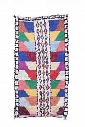 Marokkaanse Berber tapijt Boucherouite 205 x 115 cm