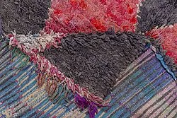 Marokkaanse Berber tapijt Boucherouite 245 x 105 cm