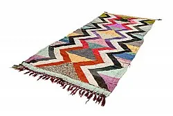 Marokkaanse Berber tapijt Boucherouite 140 x 305 cm