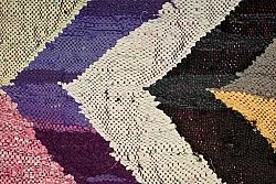 Marokkaanse Berber tapijt Boucherouite 140 x 305 cm
