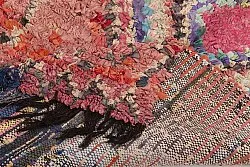 Marokkaanse Berber tapijt Boucherouite 245 x 105 cm