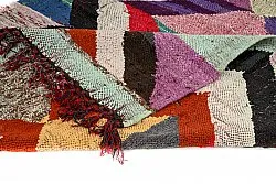 Marokkaanse Berber tapijt Boucherouite 140 x 305 cm