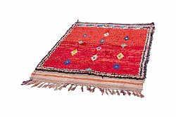 Marokkaanse Berber tapijt Boucherouite 170 x 135 cm