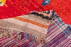 Marokkaanse Berber tapijt Boucherouite 170 x 135 cm